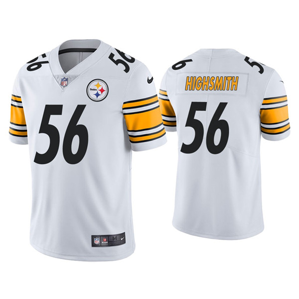 Pittsburgh Steelers #56 Alex Highsmith White Vapor Untouchable Limited Stitched Jersey