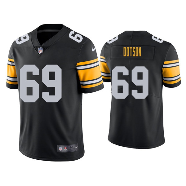 Pittsburgh Steelers #69 Kevin Dotson Black Vapor Untouchable Limited Stitched Jersey