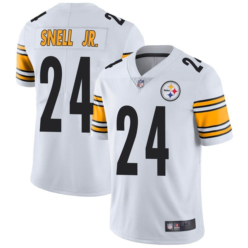 Pittsburgh Steelers #24 Benny Snell Jr. White Vapor Untouchable Limited Stitched Jersey