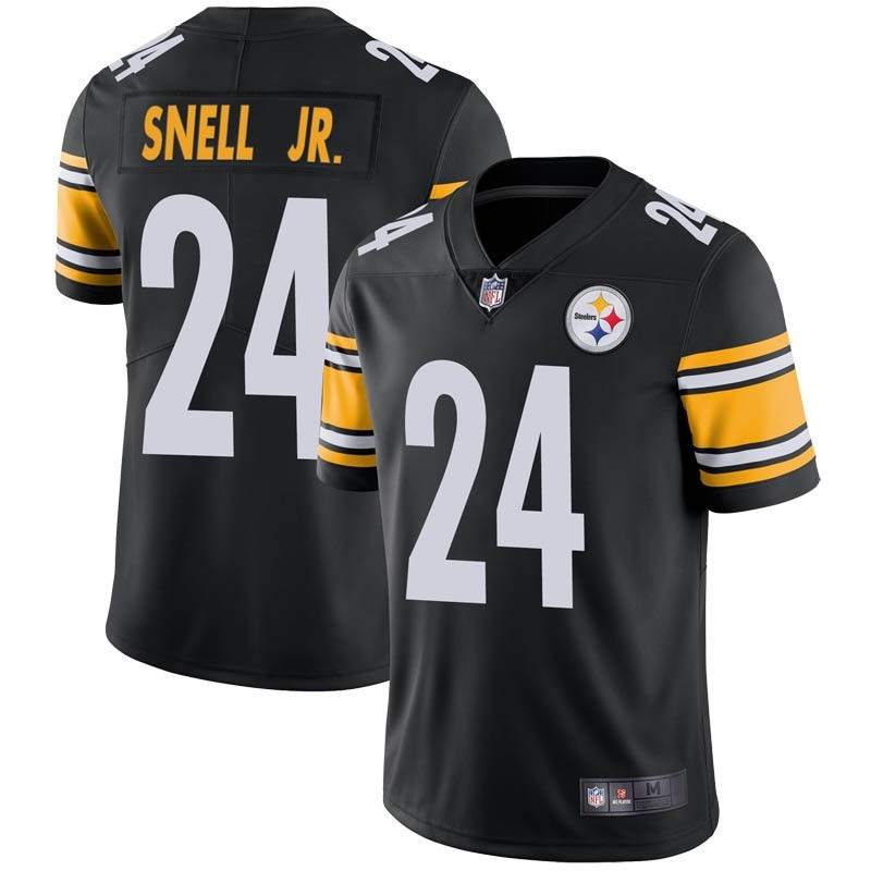 Pittsburgh Steelers #24 Benny Snell Jr. Black Vapor Untouchable Limited Stitched Jersey