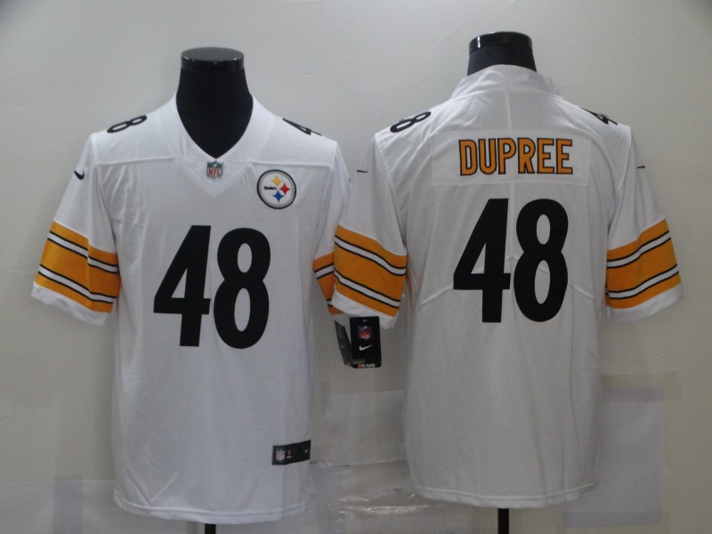 Pittsburgh Steelers #48 Bud Dupree White Vapor Untouchable Limited Stitched Jersey