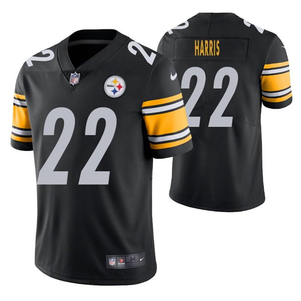 Pittsburgh Steelers #22 Najee Harris Black 2021 Vapor Untouchable Limited Stitched Jersey 