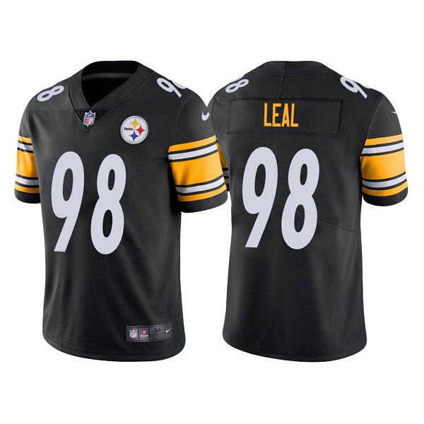 Pittsburgh Steelers #98 DeMarvin Leal Black Vapor Untouchable Limited Stitched Jersey