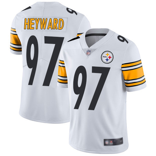 Pittsburgh Steelers #97 Cameron Heyward White Vapor Untouchable Limited Stitched Jersey