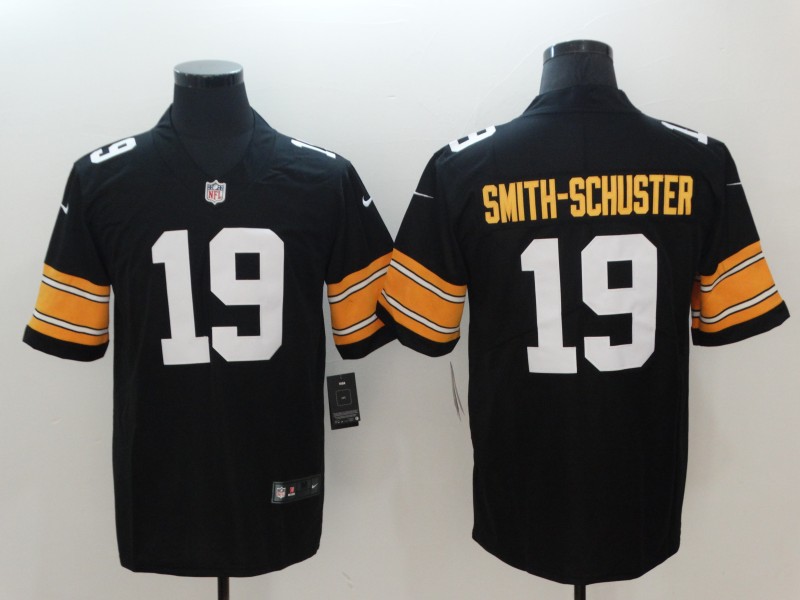 Pittsburgh Steelers # 19 JuJu Smith-Schuster Black 2018 Vapor Untouchable Limited Stitched Jersey