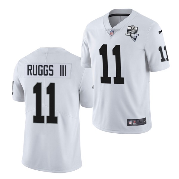 Raiders White #11 Henry Ruggs III 2020 Inaugural Season Vapor Limited Stitched Jersey