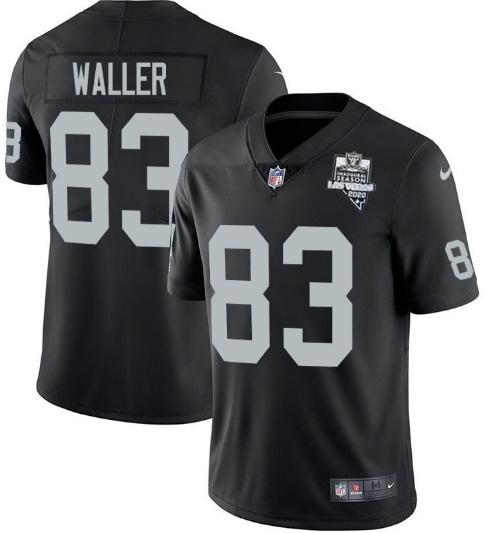 Raiders #83 Darren Waller Black 2020 Inaugural Season Vapor Untouchable Limited Stitched Jersey