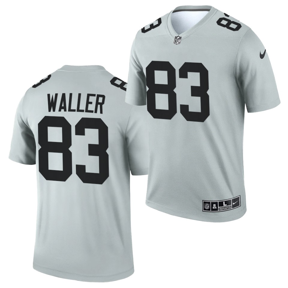 Raiders #83 Darren Waller Gary 2021 Inverted Legend Stitched Jersey