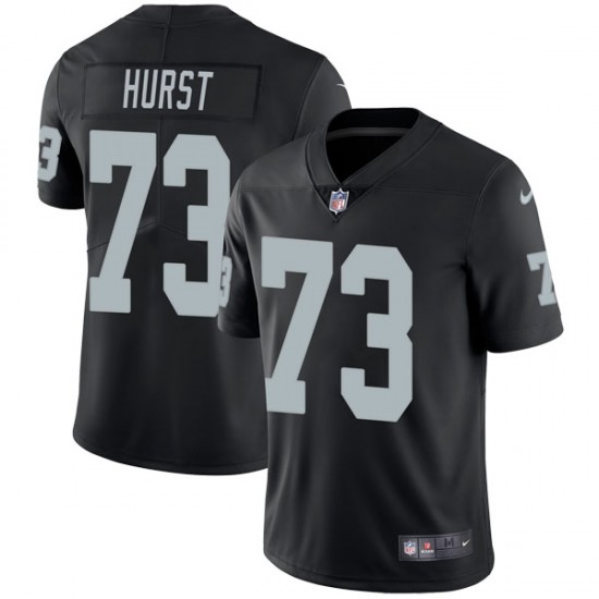 Raiders #73 Maurice Hurst Vapor Untouchable Limited Stitched Jersey
