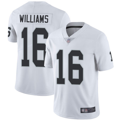 Raiders #16 Tyrell Williams White Vapor Untouchable Limited Stitched Jersey