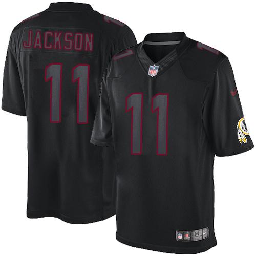 Redskins #11 DeSean Jackson Black Stitched Impact Limited Nike Jersey