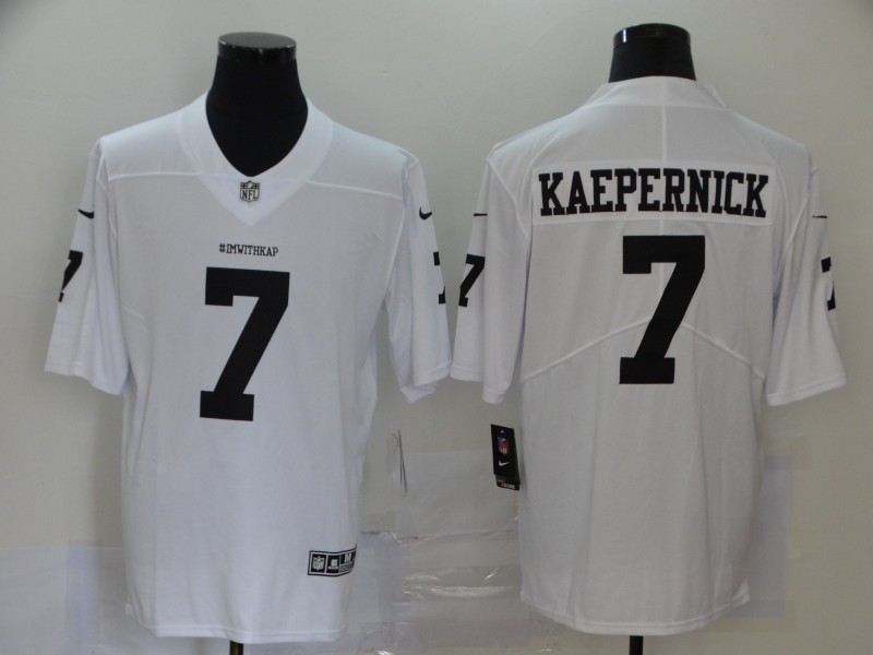 San Francisco 49ers #7 Colin Kaepernick White Vapor Untouchable Limited Stitched Jersey