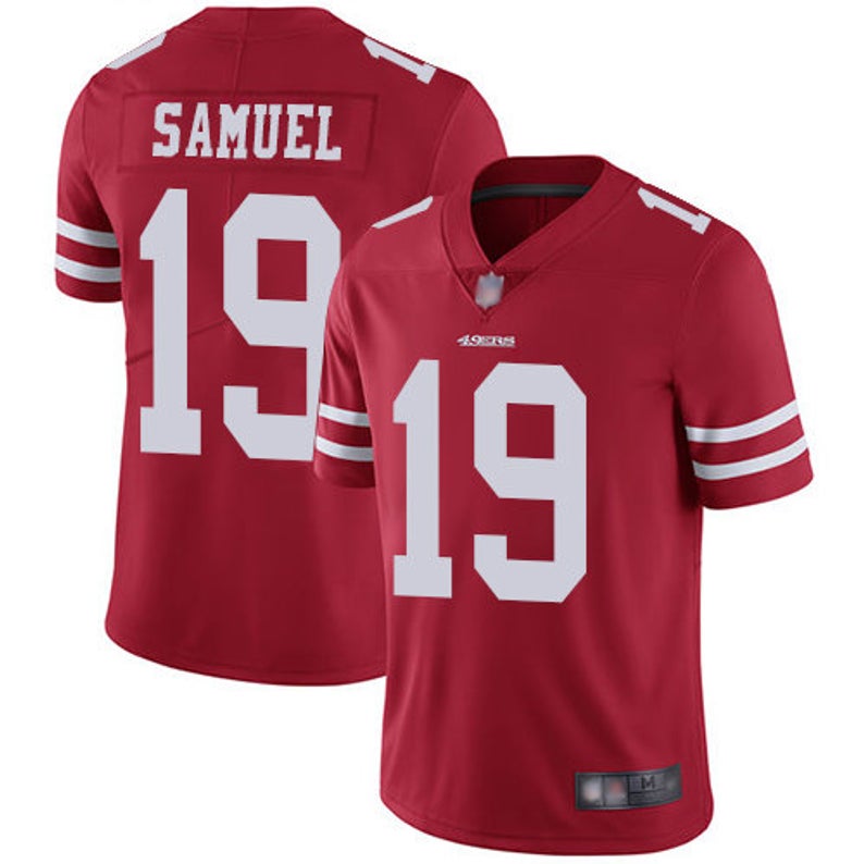 San Francisco 49ers #19 Deebo Samuel Red Rush Vapor Untouchable Limited Stitched Jersey
