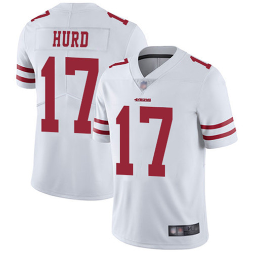 San Francisco 49ers #17 Jalen Hurd White Vapor Untouchable Limited Stitched Jersey