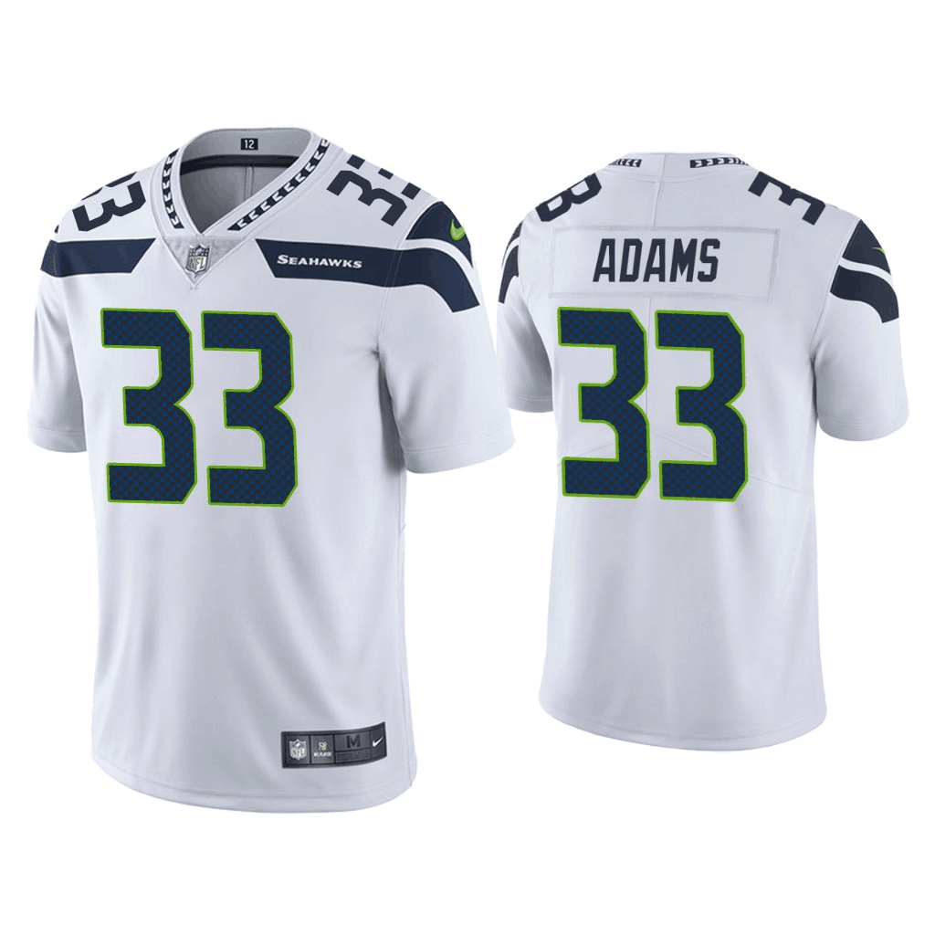 Seattle Seahawks #33 Jamal Adams White Vapor Untouchable Limited Stitched Jersey