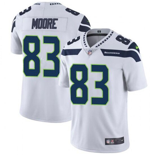 Seattle Seahawks #83 David Moore White Vapor Untouchable Limited Stitched Jersey