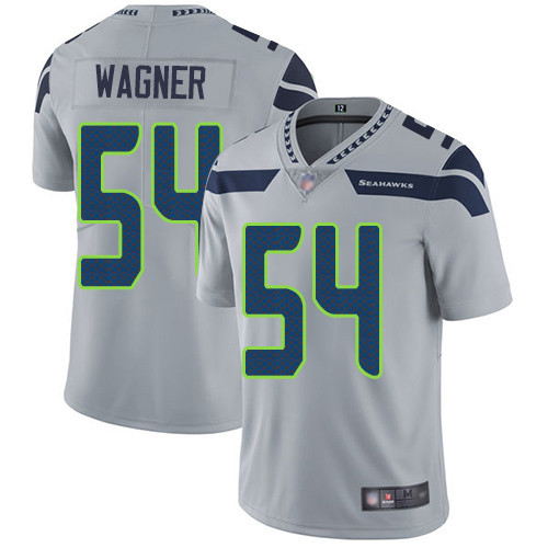 Seattle Seahawks #54 Bobby Wagner Grey Vapor Untouchable Limited Stitched Jersey