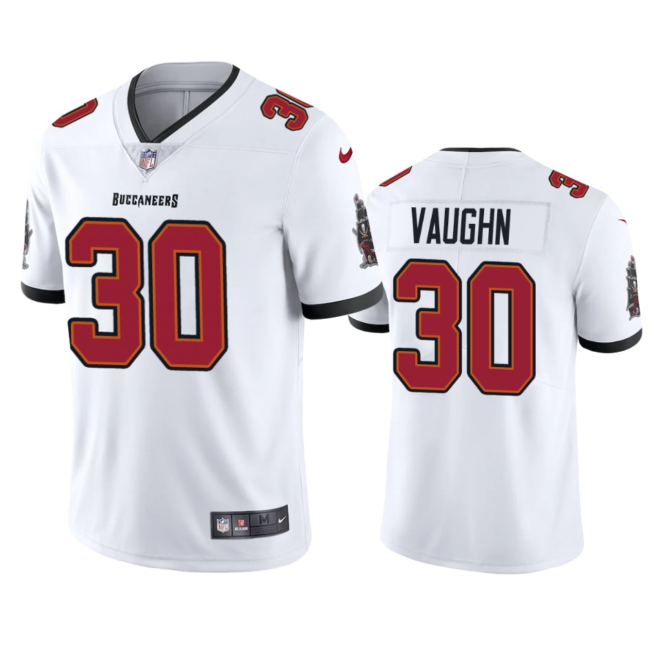 Tampa Bay Buccaneers #30 Ke'Shawn Vaughn New White Vapor Untouchable Limited Stitched Jersey