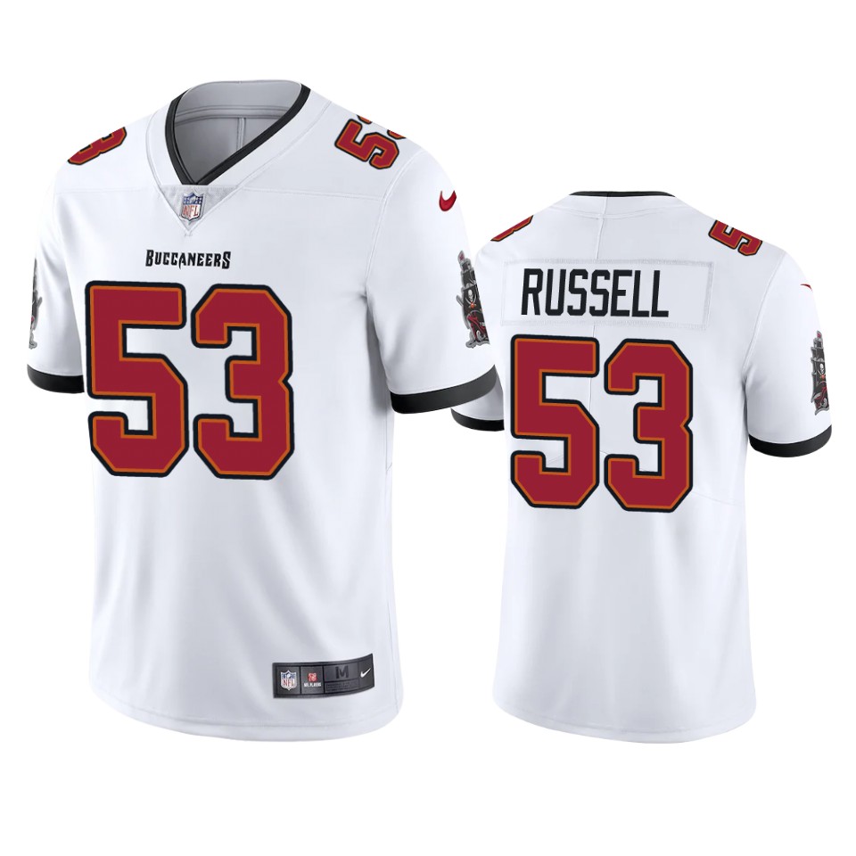 Tampa Bay Buccaneers #53 Chapelle Russell 2020 White Vapor Untouchable Limited Stitched Jersey