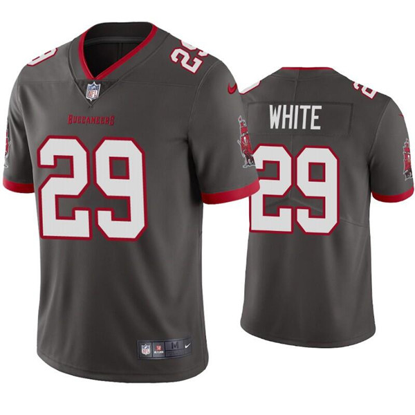 Tampa Bay Buccaneers #29 Rachaad White Gray Vapor Untouchable Limited Stitched Jersey