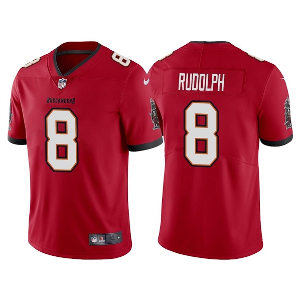 Tampa Bay Buccaneers #8 Kyle Rudolph Red Vapor Untouchable Limited Stitched Jersey