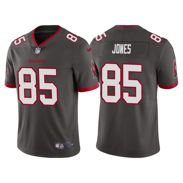 Tampa Bay Buccaneers #85 Julio Jones Gray Vapor Untouchable Limited Stitched Jersey