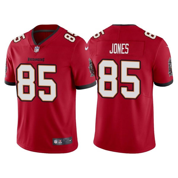 Tampa Bay Buccaneers #85 Julio Jones Red Vapor Untouchable Limited Stitched Jersey