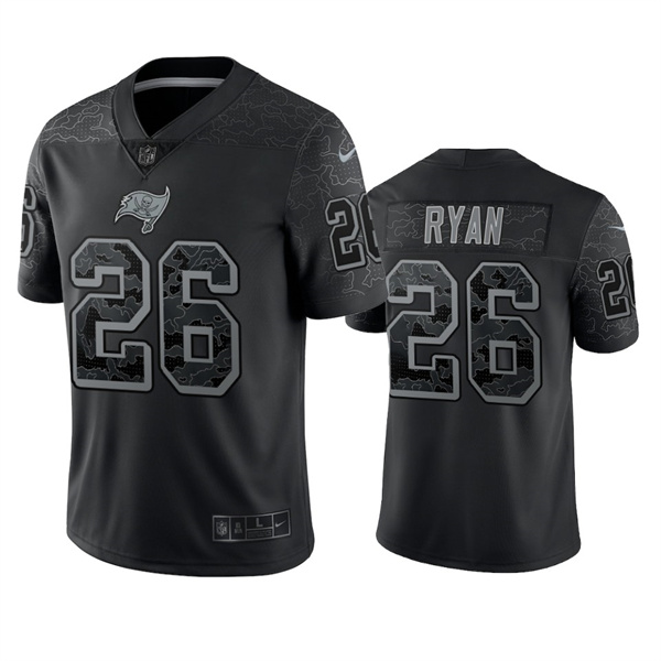 Tampa Bay Buccaneers #26 Logan Ryan Black Reflective Limited Stitched Jersey