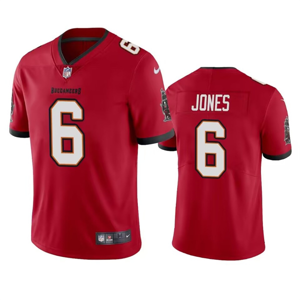 Tampa Bay Buccaneers #6 Julio Jones Red Vapor Untouchable Limited Stitched Jersey
