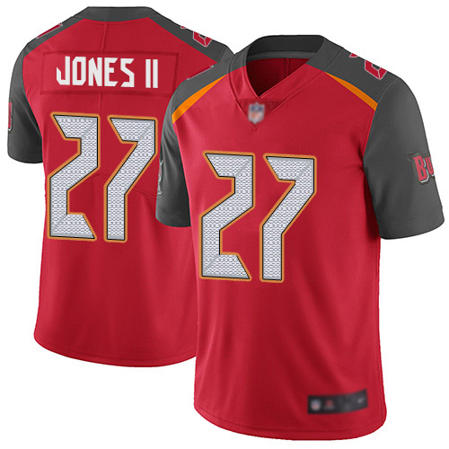 Tampa Bay Buccaneers #27 Ronald Jones II Red Vapor Untouchable Limited Stitched Jersey