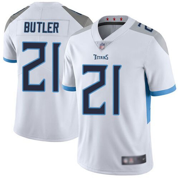 Tennessee Titans #21 Malcolm Butler White Vapor Untouchable Limited Stitched Jersey