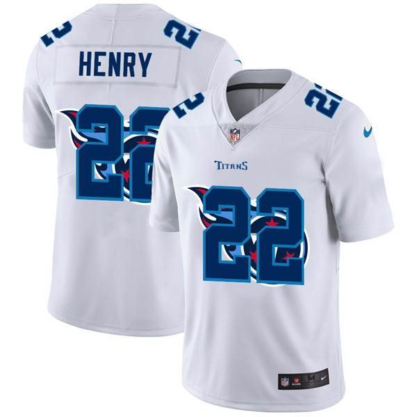 Tennessee Titans #22 Derrick Henry White Stitched Jersey