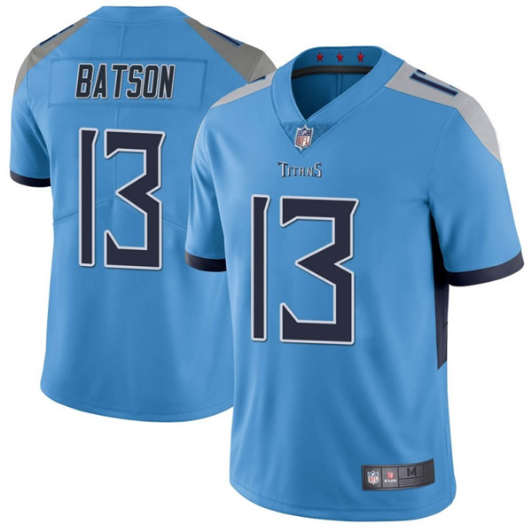 Tennessee Titans #13 Cameron Batson Blue Vapor Untouchable Stitched Jersey