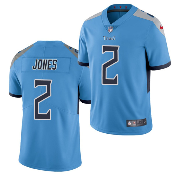 Tennessee Titans #2 Julio Jones Light Blue Vapor Untouchable Stitched Jersey 