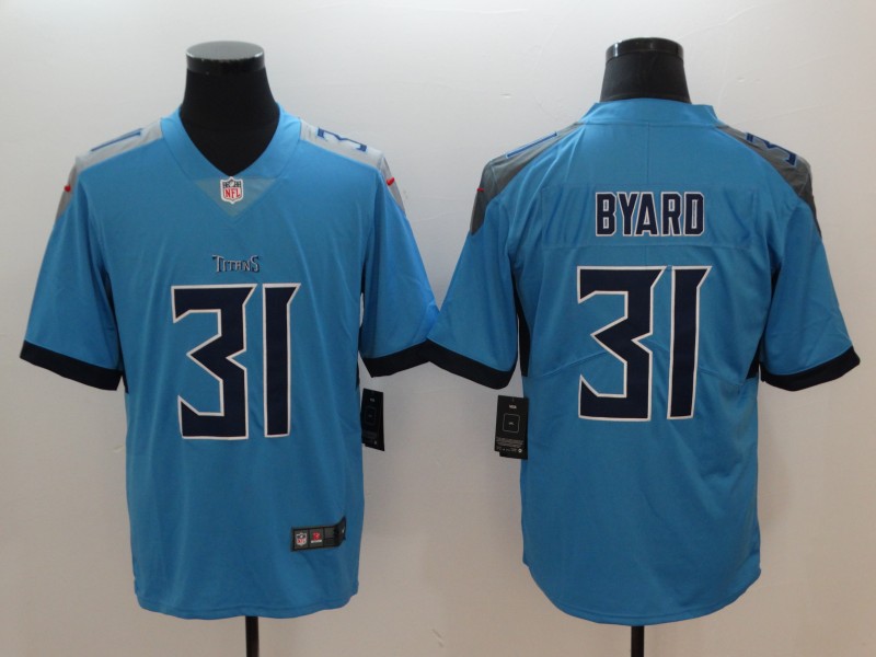 Tennessee Titans #31 Kevin Byard Light Blue New 2018 Vapor Untouchable Limited Stitched Jersey