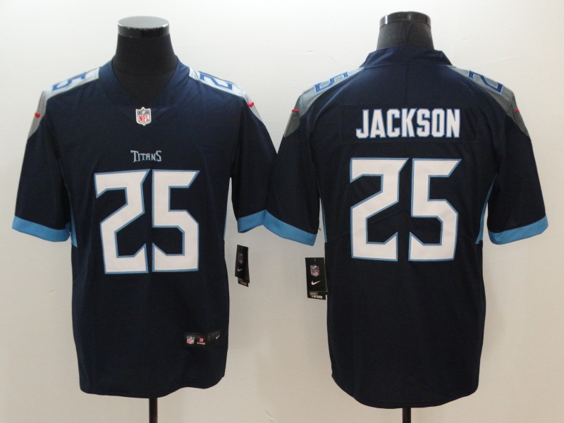 Tennessee Titans #25 Adoree' Jackson Navy New 2018 Vapor Untouchable Limited Stitched Jersey