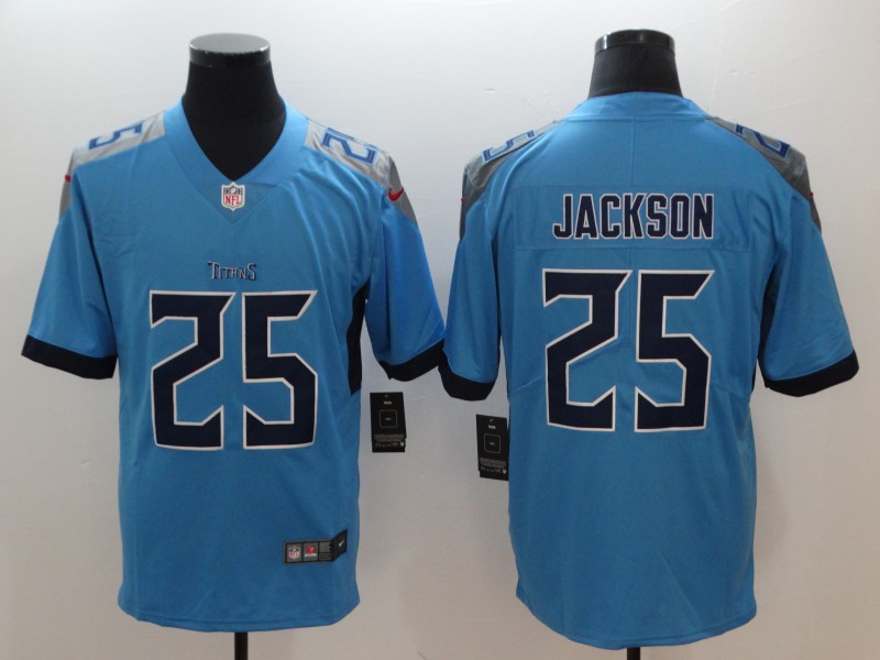 Tennessee Titans #25 Adoree' Jackson Light Blue New 2018 Vapor Untouchable Limited Stitched Jersey
