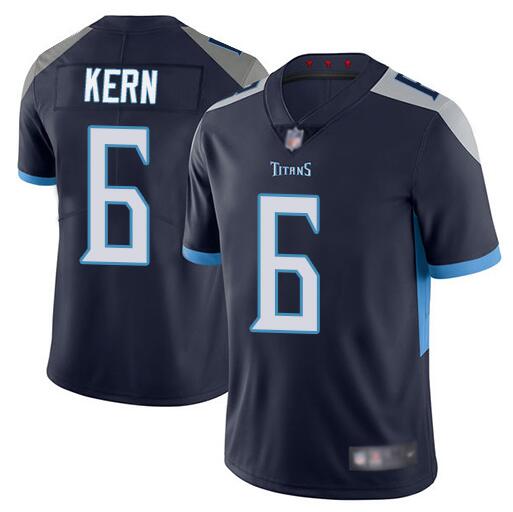Tennessee Titans #6 Brett Kern Navy Vapor Untouchable Limited Stitched Jersey