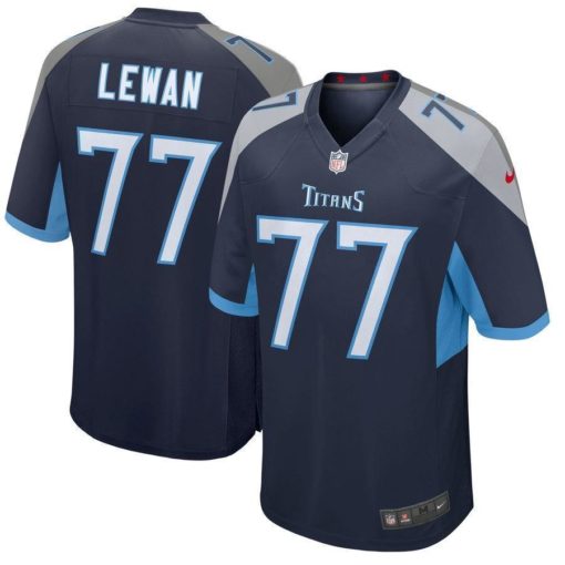Titans #77 Taylor LewanStitched Limited Jersey