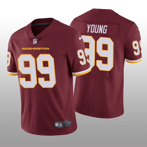 Washington Football Team Red #99 Chase Young Vapor Untouchable Limited Stitched Jersey