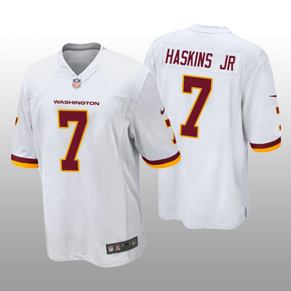 Washington Football Team White #7 Dwayne Haskins Jr. Vapor Untouchable Limited Stitched Jersey