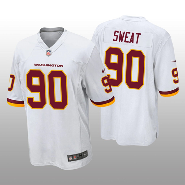 Washington Football Team White #90 Montez Sweat Vapor Untouchable Limited Stitched Jersey