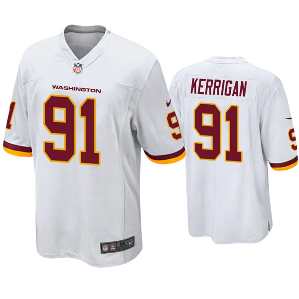 Washington Football Team White #91 Ryan Kerrigan Vapor Untouchable Limited Stitched Jersey