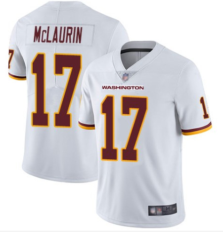 Washington Football Team White #17 Terry McLaurin Vapor Untouchable Limited Stitched Jersey