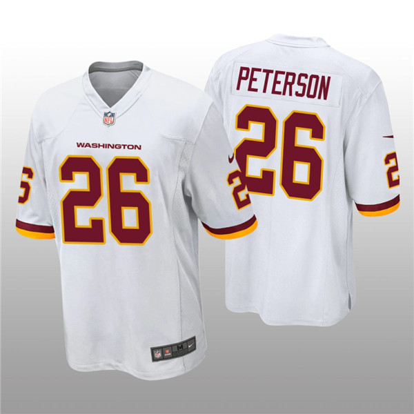Washington Football Team White #26 Adrian Peterson Vapor Untouchable Limited Stitched Jersey