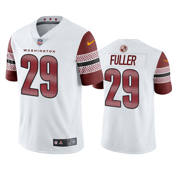 Washington Commanders #29 Kendall Fuller White Vapor Untouchable Stitched Football Jersey
