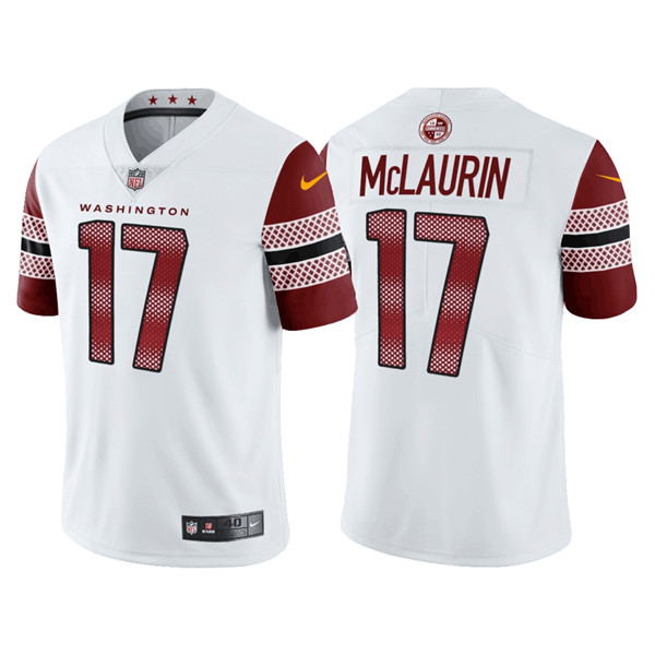 Washington Commanders #17 Terry McLaurin White Vapor Untouchable Stitched Football Jersey