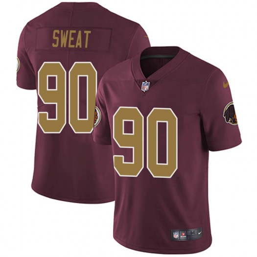 Washington Redskins #90 Montez Sweat Vapor Limited Stitched Jersey