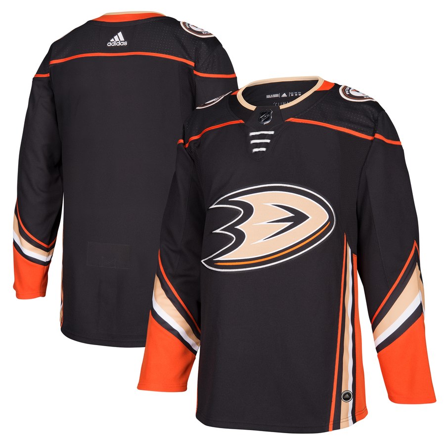 Anaheim Ducks Black Stitched Adidas Jersey