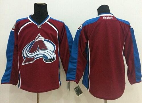 Avalanche Blank Stitched Red Jersey